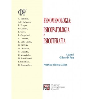 FENOMENOLOGIA: PSICOPATOLOGIA E PSICOTERAPIA